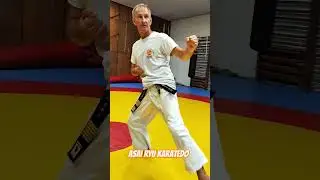 Объяснение техники постановки ног при ударах ногами. #asairyu #karate #каратэ
