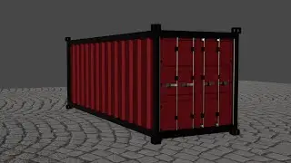 Blender 3D Konteyner Modelleme