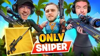 FAIRE TOP 1 ONLY SNIPER en SQUAD sur FORTNITE.... C'était un carnage ! ( Feat 