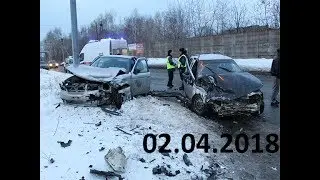 ПЕРЕЗАЛИВ Подборка аварий и дорожных происшествий за 02.04.2018 (ДТП, Аварии, ЧП, Traffic Accident)