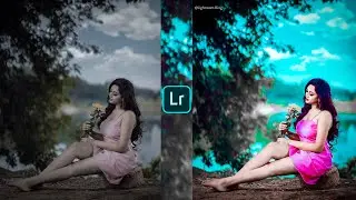 Lightroom Sky Blue Tone Editing | Lightroom Photo Editing | Lightroom Background Colour Change
