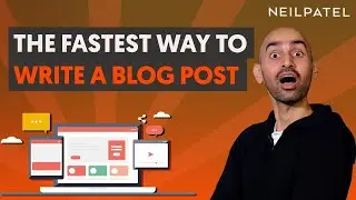 How to Write a Blog Post Fast