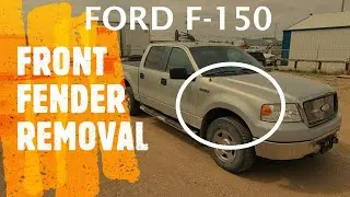 Ford F-150 - FRONT FENDER REMOVAL / REPLACEMENT (2004 - 2008)