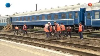 24.06.2019 Транспортные прокуроры проверили условия работы на перешивке ЖД