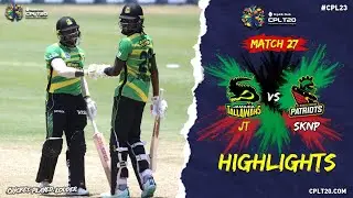 Highlights | Jamaica Tallawahs vs St Kitts and Nevis Patriots | CPL 2023