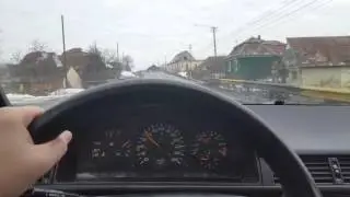 Driving a E320 Coupe Mercedes  Benz W124