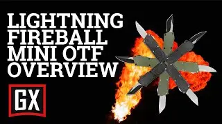 Lightning Fireball Mini OTF Knife Overview | Grindworx 2022