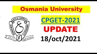 OU CPGET-2021 Results UPDATE || 18/oct/2021 || CPGET 2021 Results || pinpharma