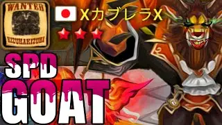 Cabrera (Mr.X) with FULL 300+ SPD Judgement! - Summoners War