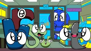 Awooga, But It’s Alphabet Lore Babies Animation, R, S, T, U, V | Alphabet Lore Meme