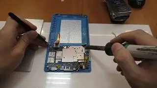 Lenovo TB3 710l Разбор планшета, замена дисплея!