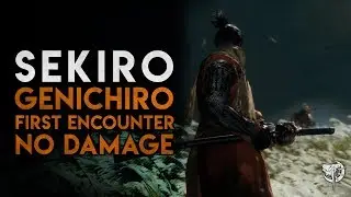 Sekiro: Shadows Die Twice | NG, Genichiro Ashina, First Encounter | No Damage Run