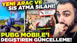 PUBG MOBILE TAMAMEN DEĞİŞİYOR! 😱 YENİ ARAÇ, SİS ATMA SİLAHI VE LASTİK DEĞİŞTİRME | PUBG MOBILE