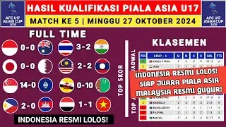 INDONESIA LOLOS! Hasil Kualifikasi Piala Asia U17 - Indonesia vs Australia - Kualifikasi Piala Asia