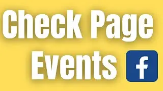 How to check events on Facebook ?
