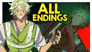 Try to Survive an Escape Room With a Cute Stranger - Bad Manors Game - ALL ENDINGS