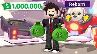GASTANDO MUITO ROBUX NO ADOPT ME | Roblox - Adopt Me