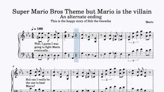 Super Mario Bros. but Mario is the villain - Good Ending