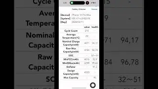 Cara melihat battery cycle count dan battery health semua jenis iphone