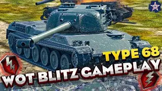 wotb Type 68 | wot blitz replays | wot blitz gameplay | Type 68 wotb