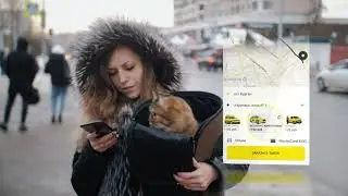 Видишь весь путь в мобильном приложении GorTaxi