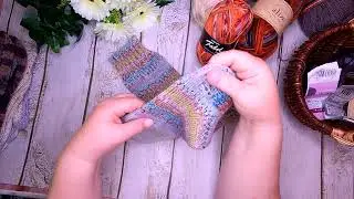 #носочная_коробочка_шурм_июль 🥢🧶Носочки из пряжи DROPS Fabel Print // #dropshipping #drops/🧶