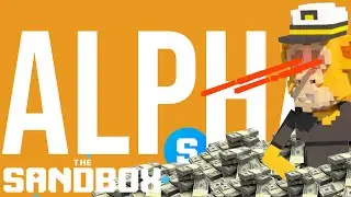 The Sandbox Alpha Game - EARLY Gameplay, Review and Opinion On Metaverse Play To Earn SAND