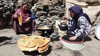 A Beautiful Day in Shepherd Mothers Life| Organic Village life| Afghanistan Nomadic Life
