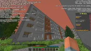 Жесткие битвы! Minecraft Z-arena