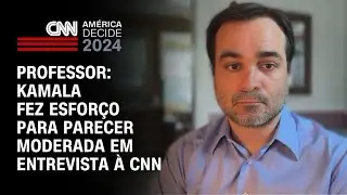 Professor: Kamala fez esforço para parecer moderada em entrevista à CNN | CNN 360°