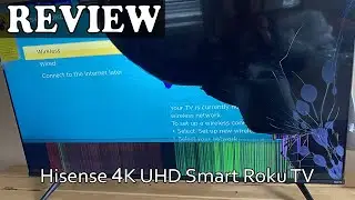 Review Hisense 55-Inch Class R6 Series 4K UHD Smart Roku TV