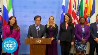 Afghanistan: Taliban's Gender Discrimination  - Security Council Media Stakeout | United Nations
