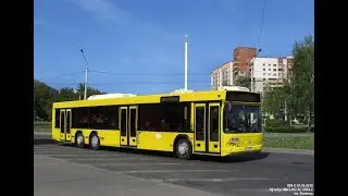 Поездка на автобусе МАЗ-107.485,гос.№ АС 5053-7,марш.75