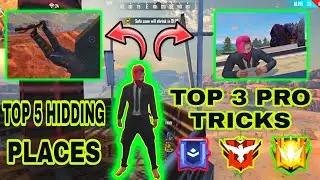 Top 8 Pro Tricks and Hiding Places | Garena Free Fire | Galatta Gamer