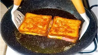 Эти бутерброды мне готовила в детстве моя бабушка!🔥Любимый рецепт, легкий завтрак!