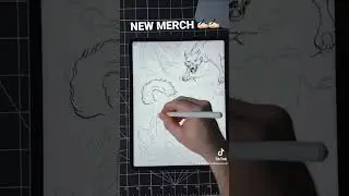 New merch incoming ✍🏻✍🏻 #art #inkdrawing #inkdrawingart #ink #hardcore #metal #newmusic #fox #wolf