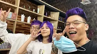 WARNAIN RAMBUT BERSAMA