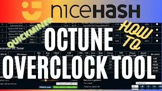 How to Overclock GPUs in Nicehash. 100% LHR Unlock GPU Management
