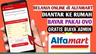 CARA BELANJA ONLINE di ALFAMART BAYAR PAKAI OVO Diantar Ke Rumah | Menghubungkan Ovo ke Alfagift