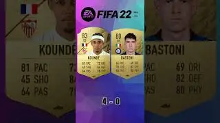 Kounde vs Bastoni 🔥 FIFA Evolution (FIFA 19-24) EAFC 24