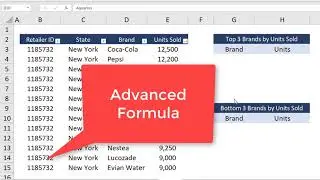 Advanced Formula in Excel