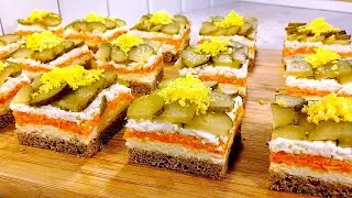 ДЕШЁВАЯ - Не Значит Не ВКУСНАЯ. Потрясающая ЗАКУСКА на Праздничный Стол из Простых Продуктов