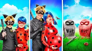 Леди Баг и Супер Кот Поженились? Супер Кот и Леди Баг от Рождения до Смерти!