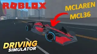 McLaren MCL36 (Formula Car) - Roblox (Driving Simulator)