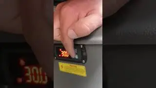 Arebos pool heater temperature display