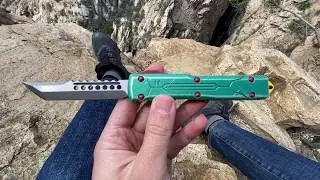 Microtech Ultratech Bounty Hunter Hellhound Review!