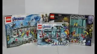 The Three Iron Man Armories