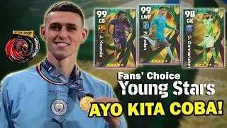 AKU COBA EVENT FANS' CHOICE YOUNG STARS DAN BUAT LAWAN DIVISI 1 GAK BERKUTIK! MANTAP!