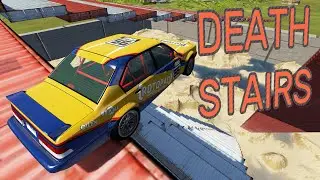 ABSOLUTE DESTRUCTION - BeamNG.drive Death Stairs