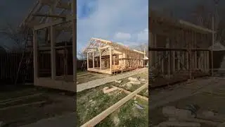 😍строим бюджетный, красивый, одноэтажный дом с террасой